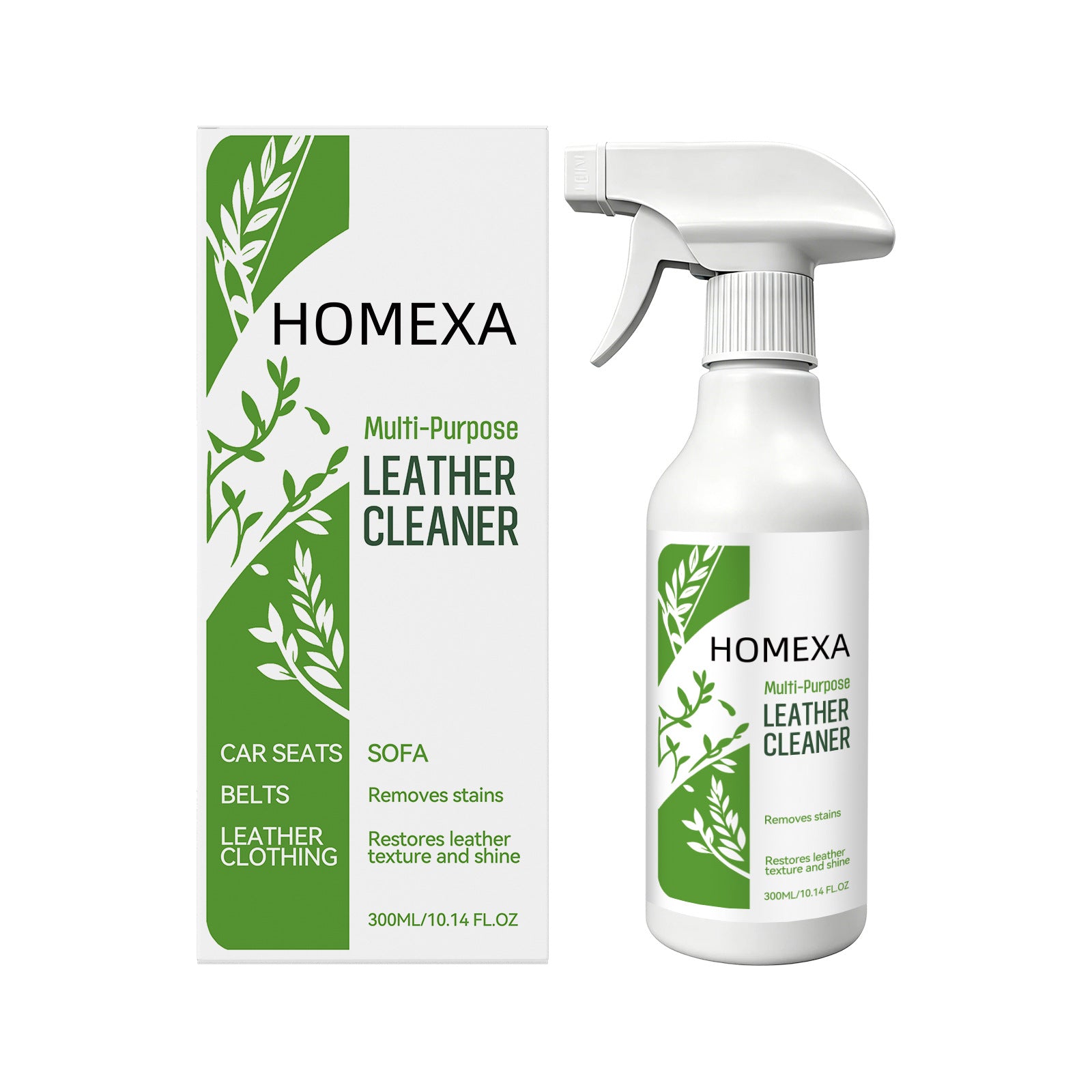 Leather Care Spray — Cleaner & Conditioner for Sofas, Bags & Car Seats