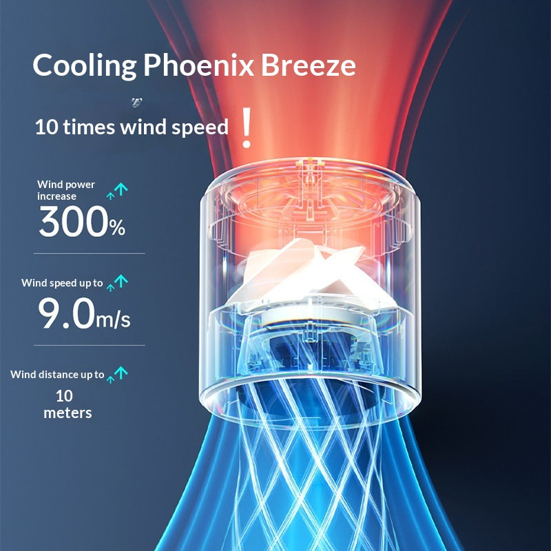 USB Handheld Fan — Simple Rechargeable Personal Fan