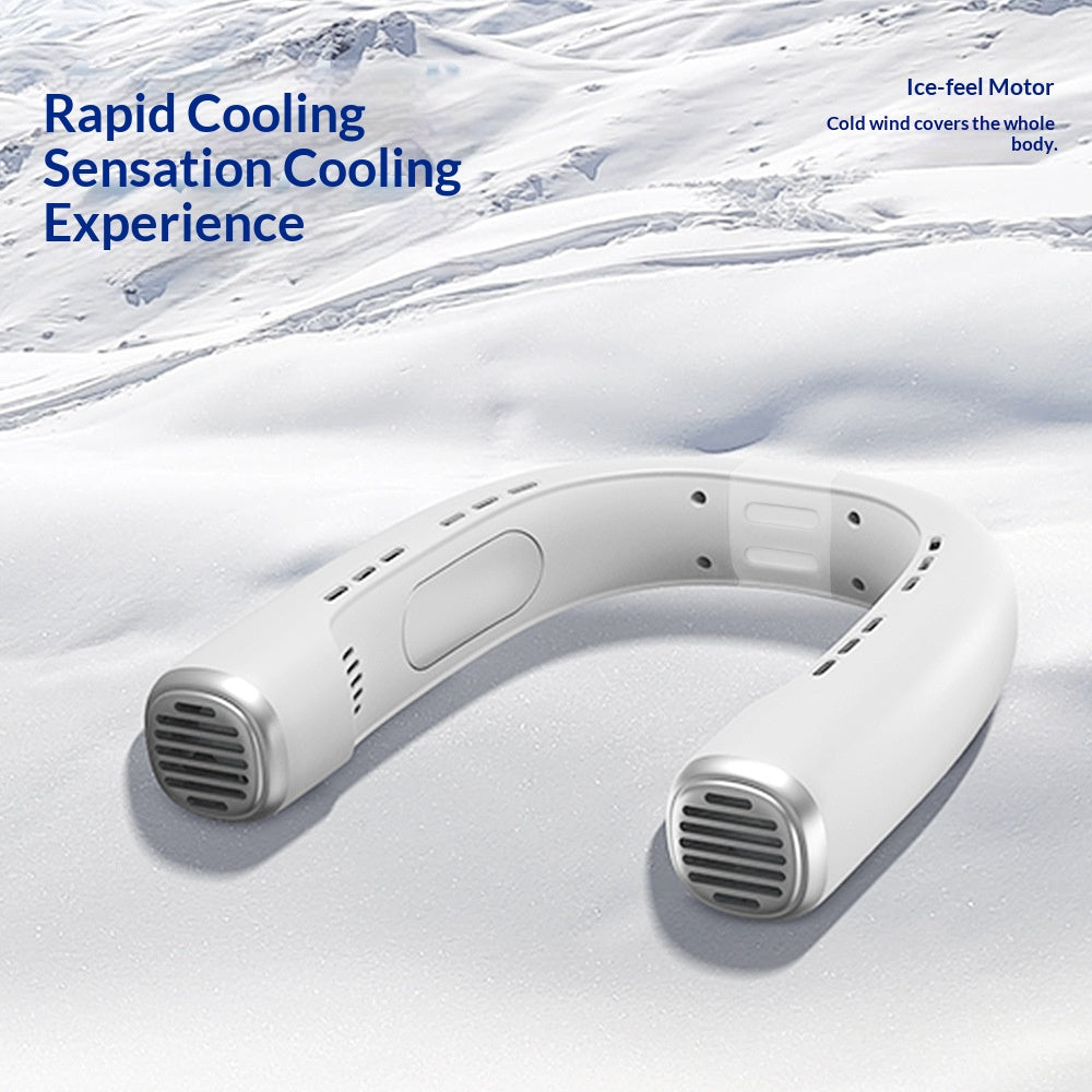 Neck Fan — Hands-Free Portable Personal Cooling