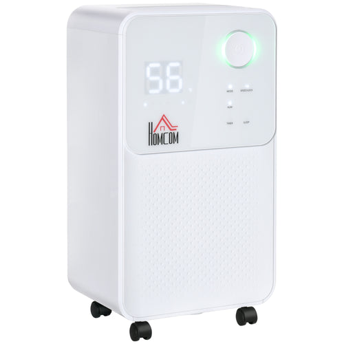 12L per day dehumidifier, front view