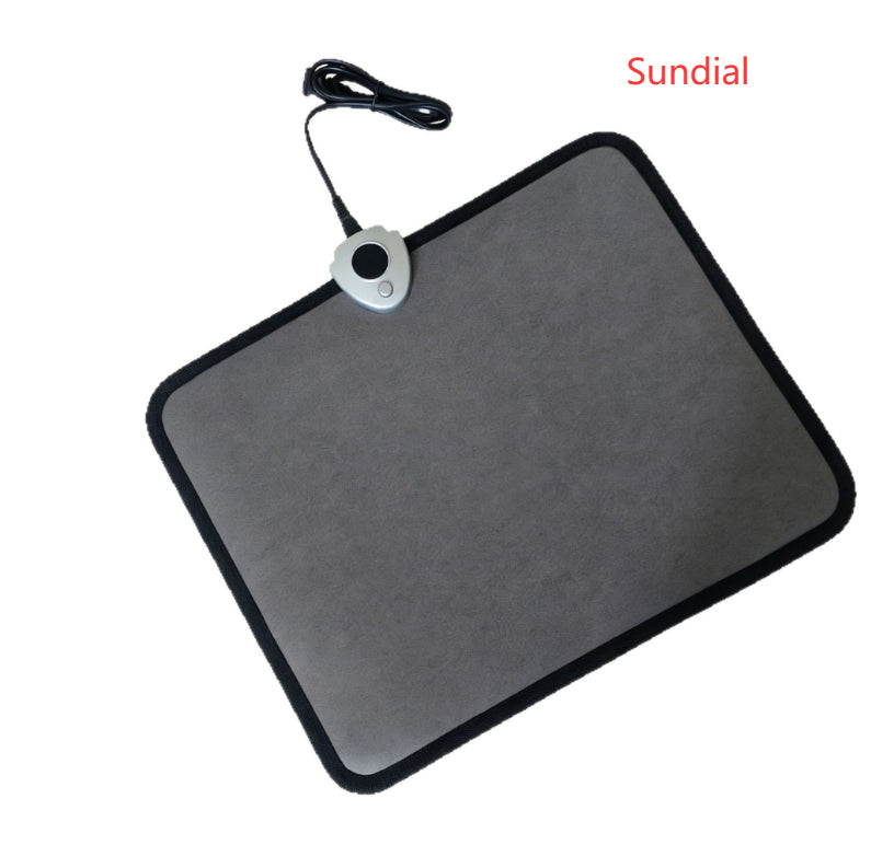 Under-Desk Foot Warmer — Electric Heating Pad for Home Office