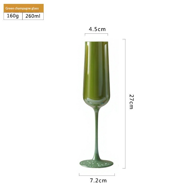 Champagne Flutes — French-Style Stemmed Sparkling Wine Glasses