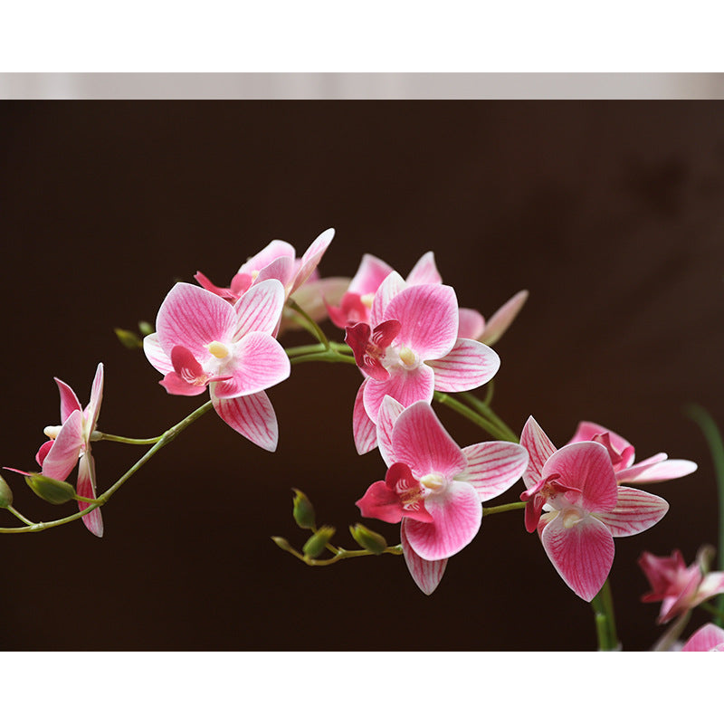 Artificial Orchid Arrangement — Silk Flowers for Living Rooms
