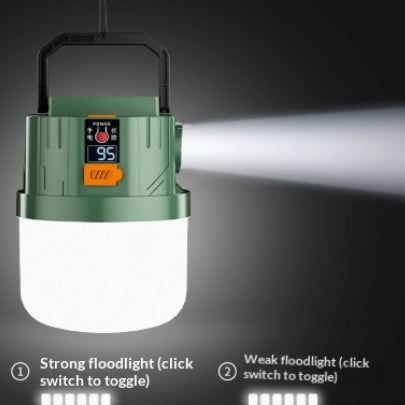 Rechargeable LED Emergency Bulb — Stays On in a Power Cut