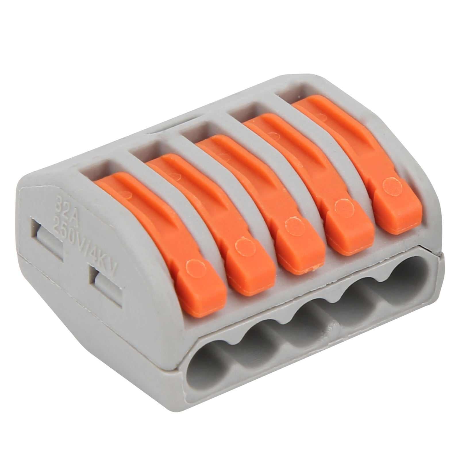 Push-Fit Wire Connectors — 50-Pack Compact Terminal Blocks