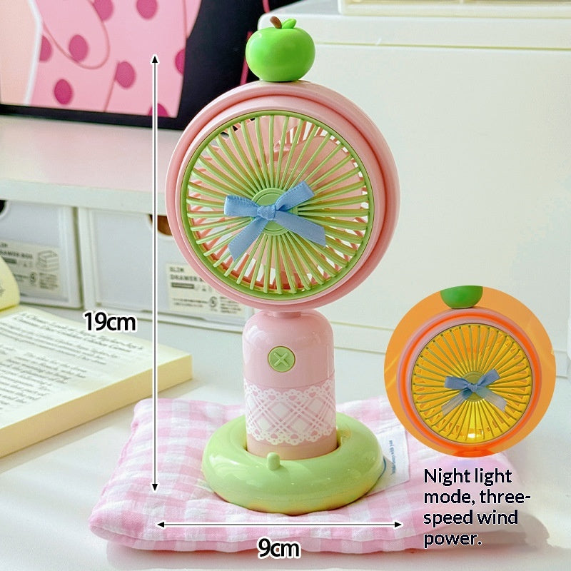 High-Wind Handheld Fan — Strong Airflow Portable Fan