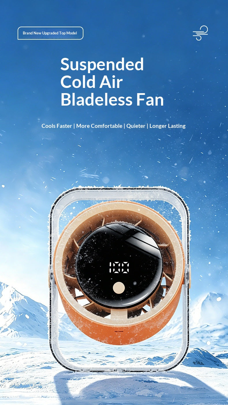 Air Circulator Desk Fan — Compact Smart Circulation Fan
