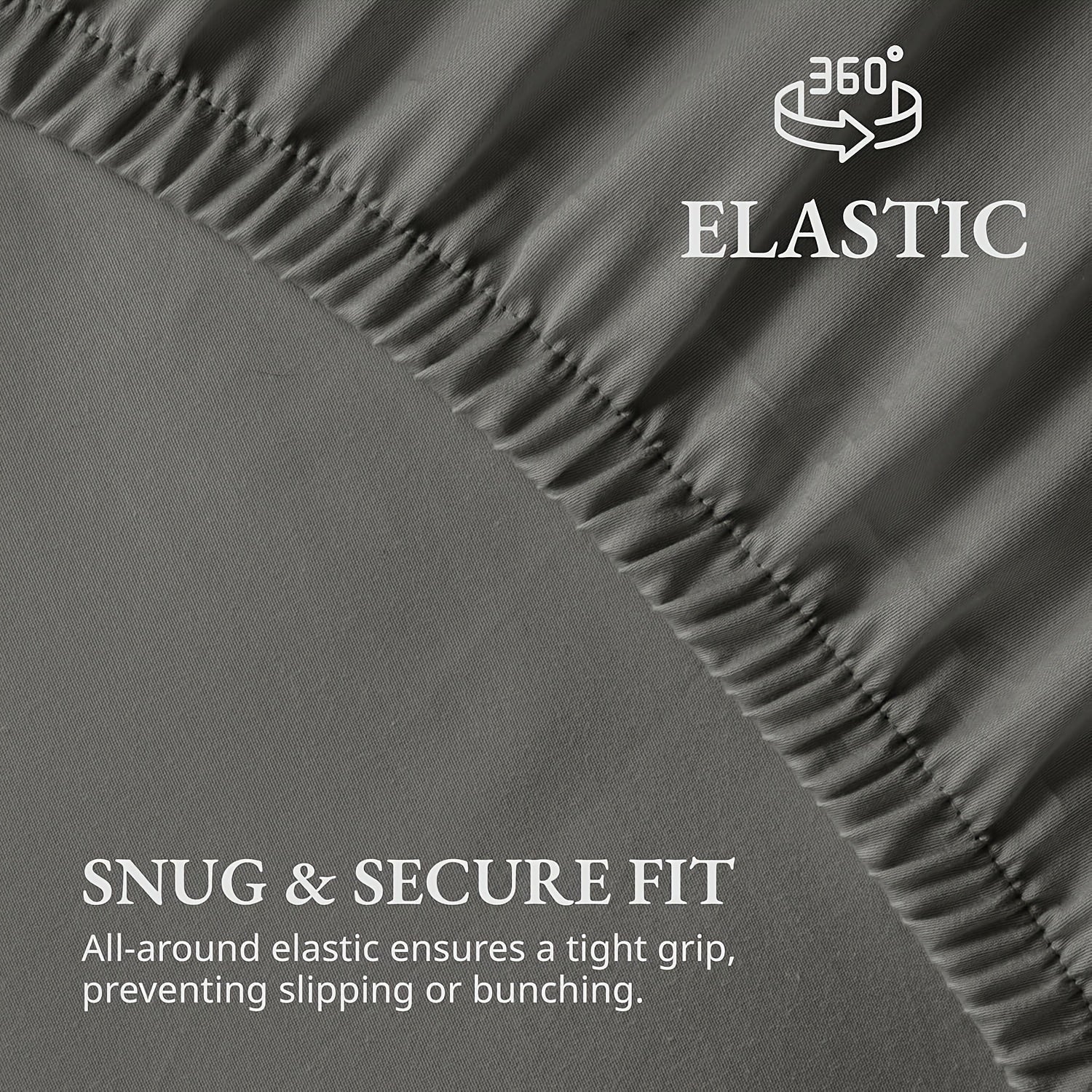 Cotton Fitted Sheet — Double, Soft Twill Weave