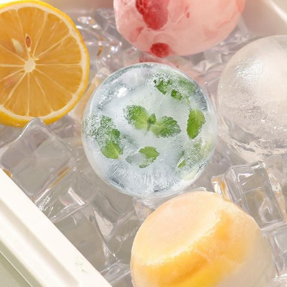 Whisky Ice Ball Mould — 6cm Leak-Proof Ice Sphere Maker