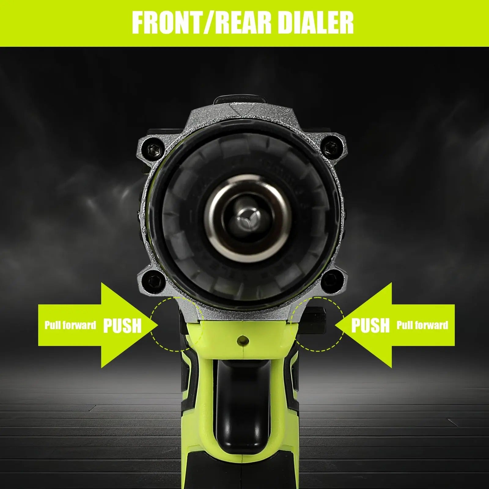 21V Cordless Impact Drill — Hammer Drill & Screwdriver Set