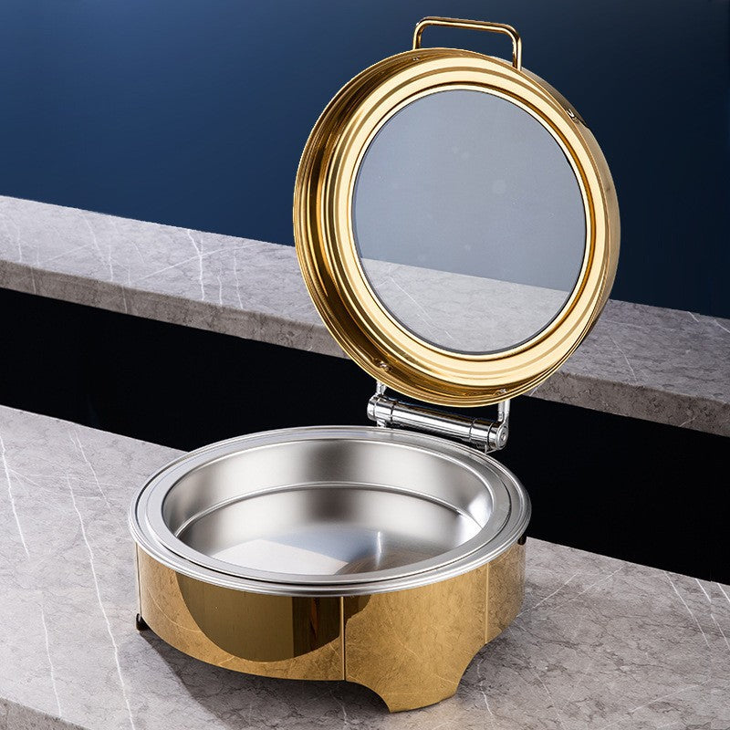 Stainless Steel Mini Hot Pot — 304 Grade Tabletop Cooker