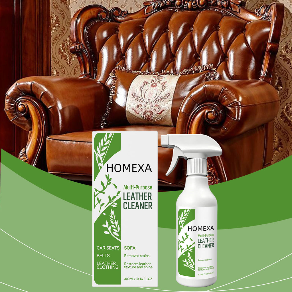 Leather Care Spray — Cleaner & Conditioner for Sofas, Bags & Car Seats