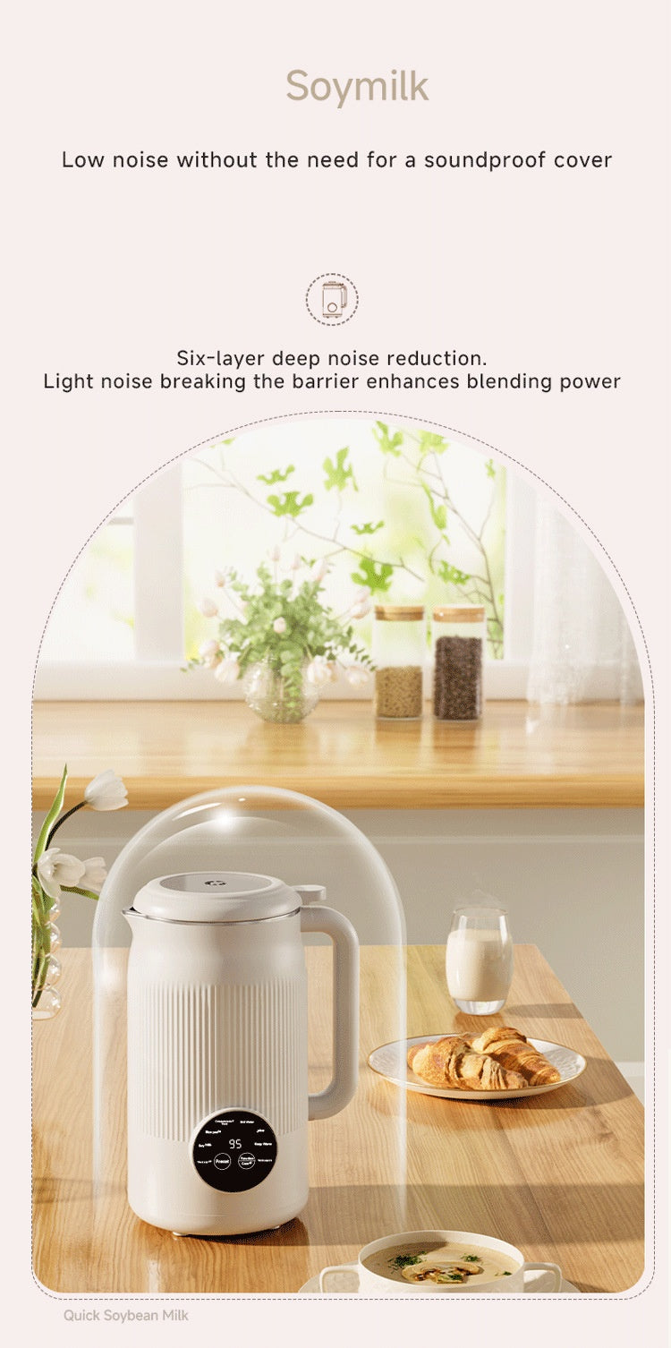 Portable Blender & Soy Milk Maker — Auto-Heating Multifunction Juicer