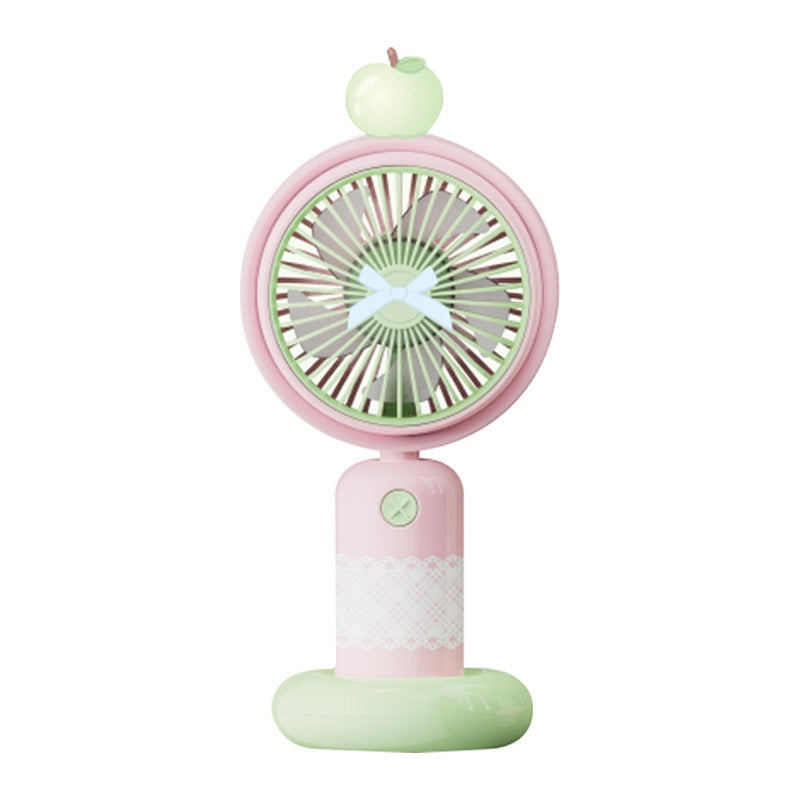 High-Wind Handheld Fan — Strong Airflow Portable Fan