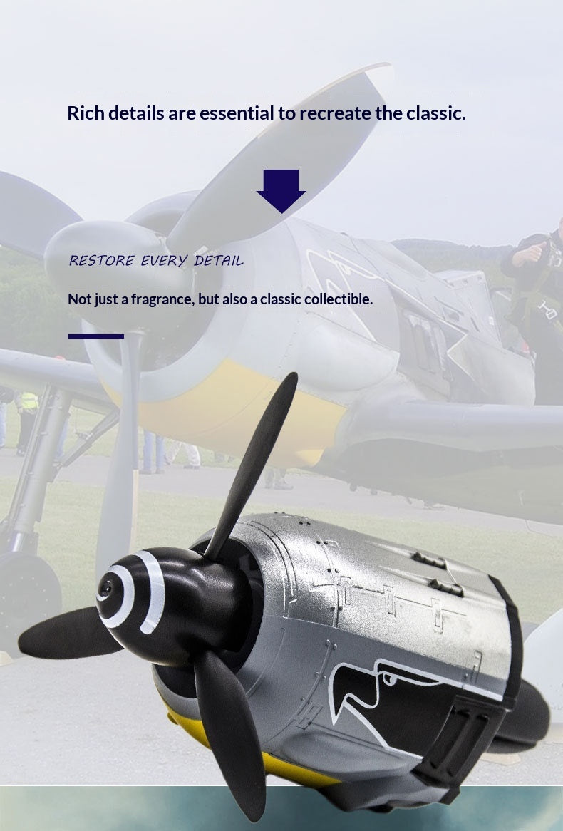 FW190 Fighter Plane Model Car Air Freshener, Creative Design