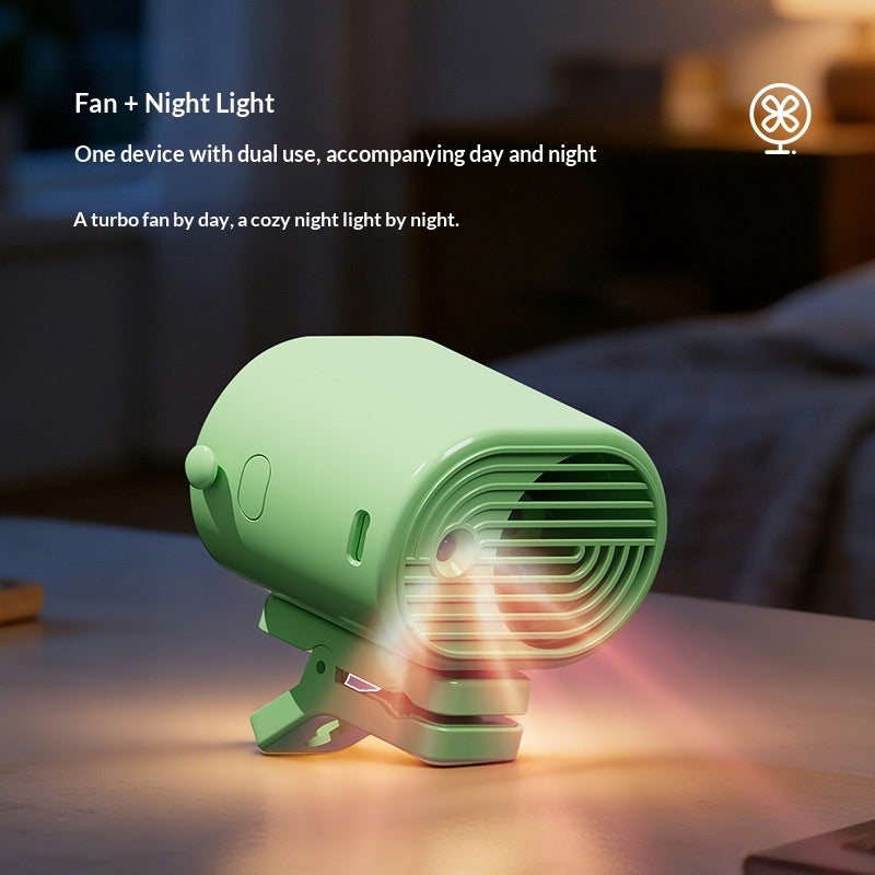 Outdoor USB Fan — Portable Rechargeable Camping Fan