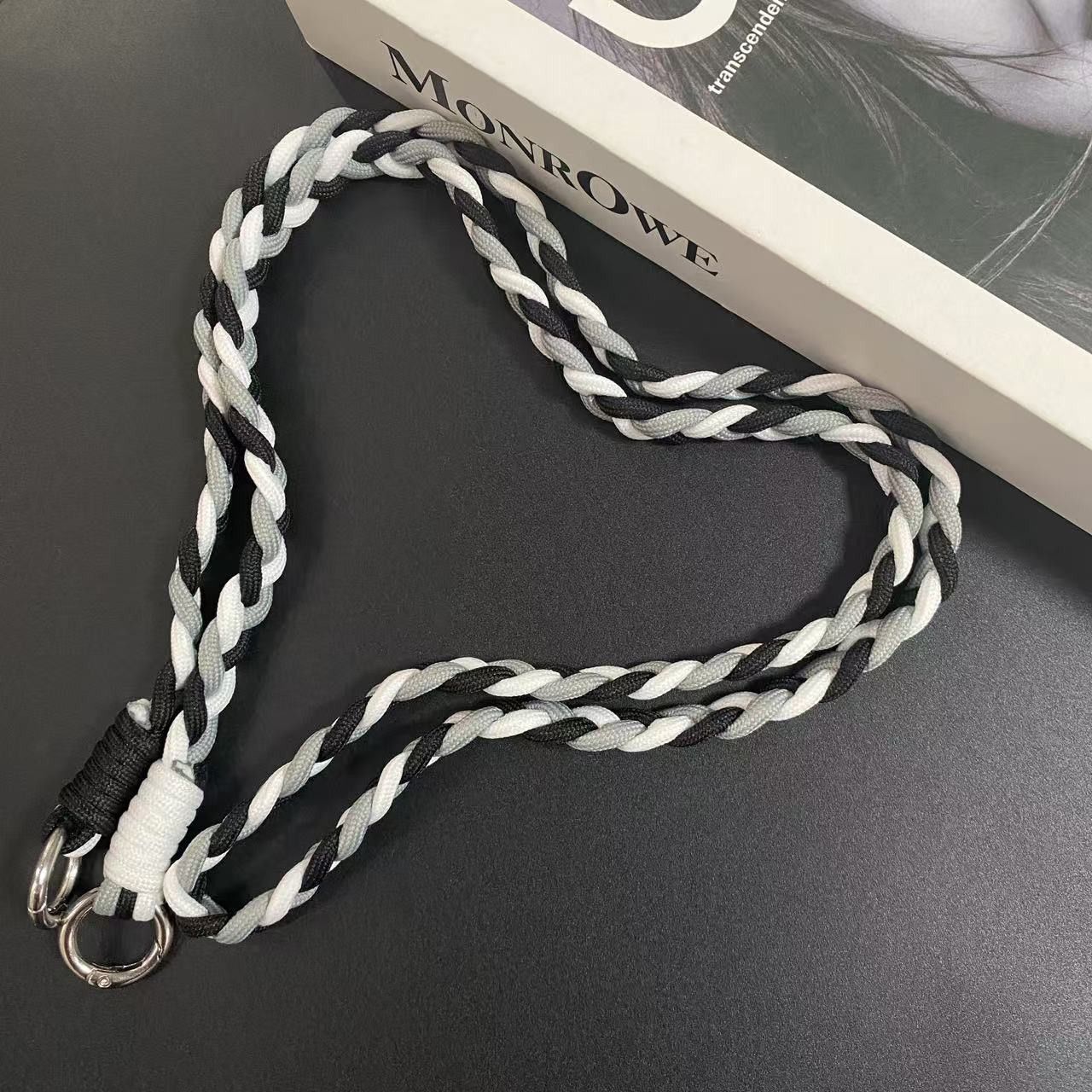 Braided Phone Lanyard — Long Crossbody Strap