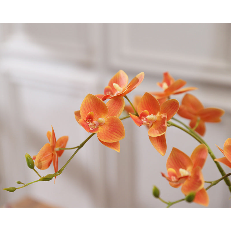 Artificial Orchid Arrangement — Silk Flowers for Living Rooms