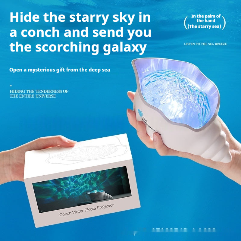 Water Ripple Ambient Lamp — Calming Bedside Mood Light