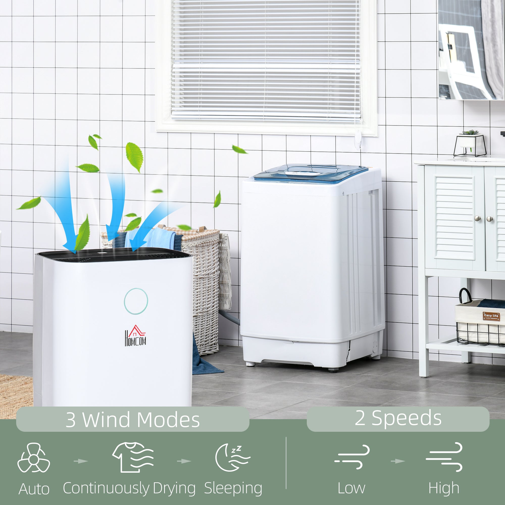 16L per day dehumidifier with LED display