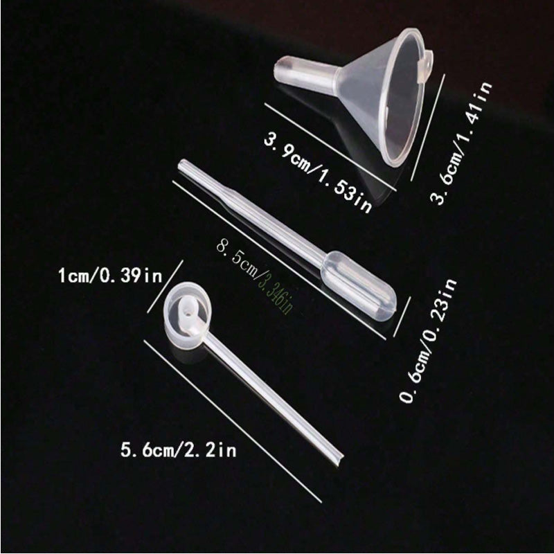 Essential Oil Dropper Pumps — 3-Pack Dispenser Heads
