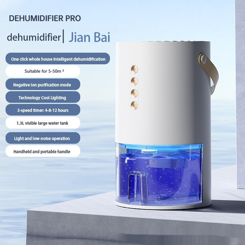 Compact Home Dehumidifier — Quiet Damp & Condensation Control