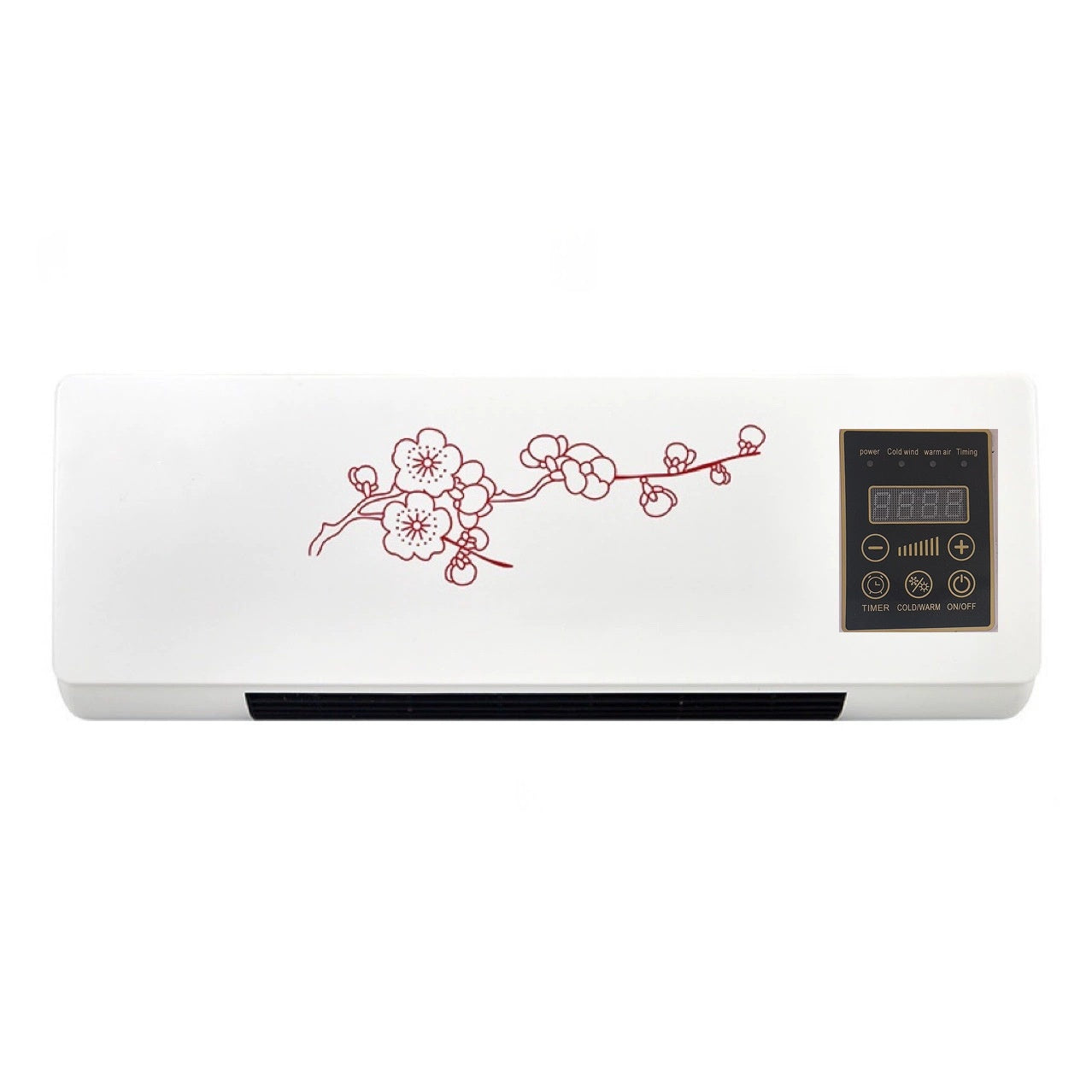 2-in-1 Heating & Cooling Fan — Compact for Bathroom, Desk & Bedside