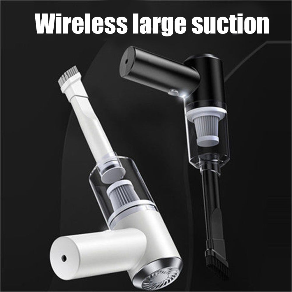 Cordless Car Vacuum — Wet & Dry Handheld Cleaner with Blower