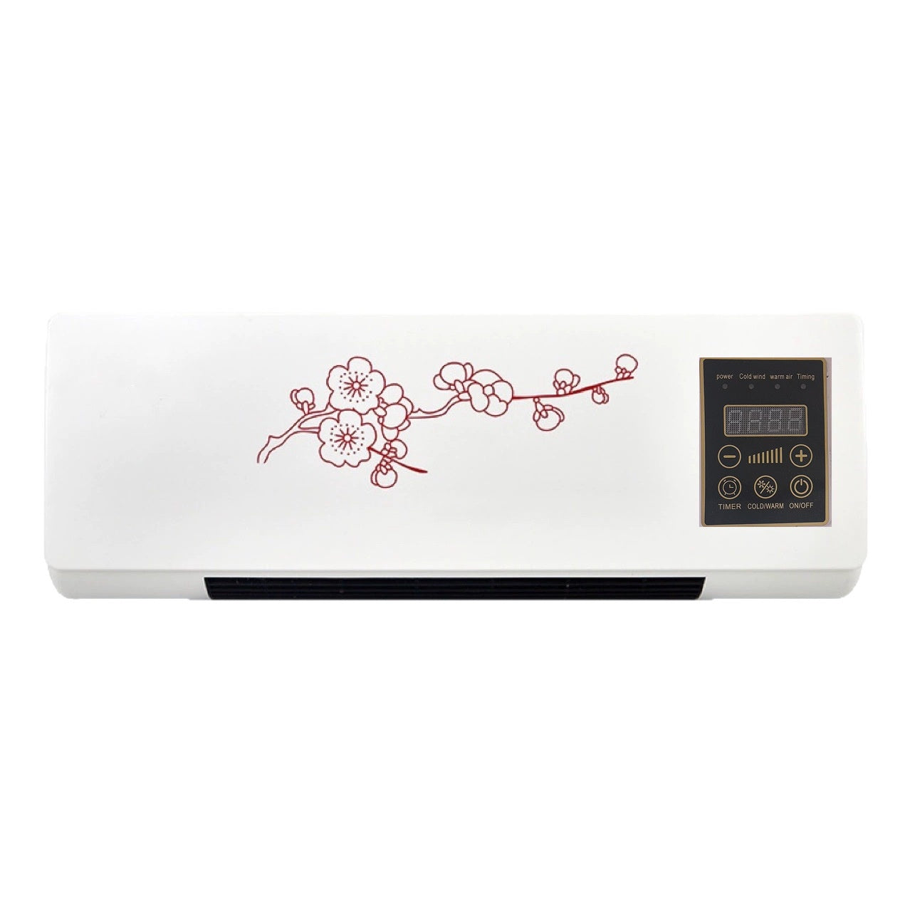 2-in-1 Heating & Cooling Fan — Compact for Bathroom, Desk & Bedside