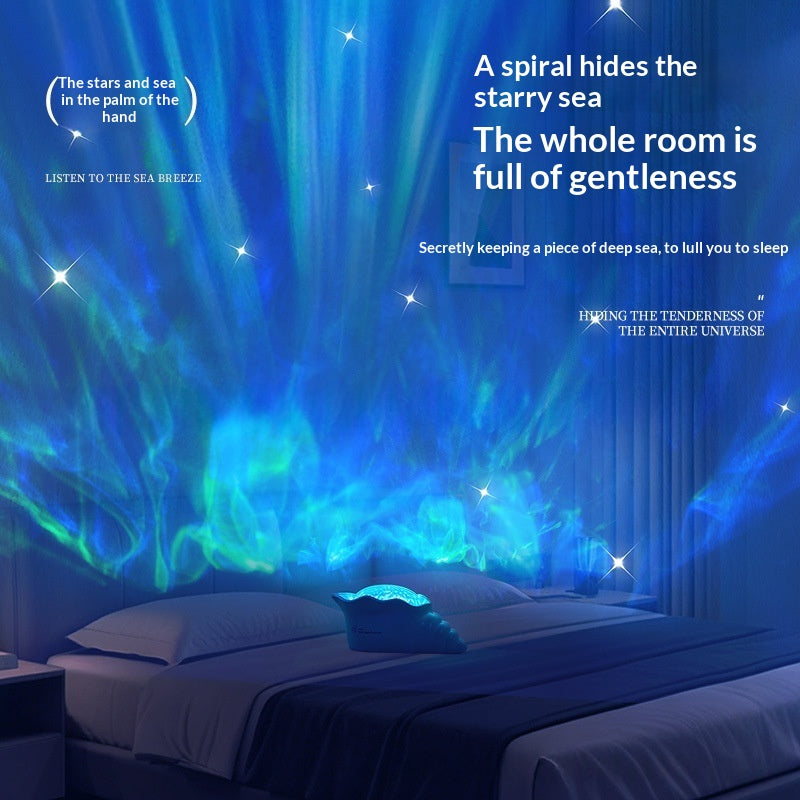 Water Ripple Ambient Lamp — Calming Bedside Mood Light