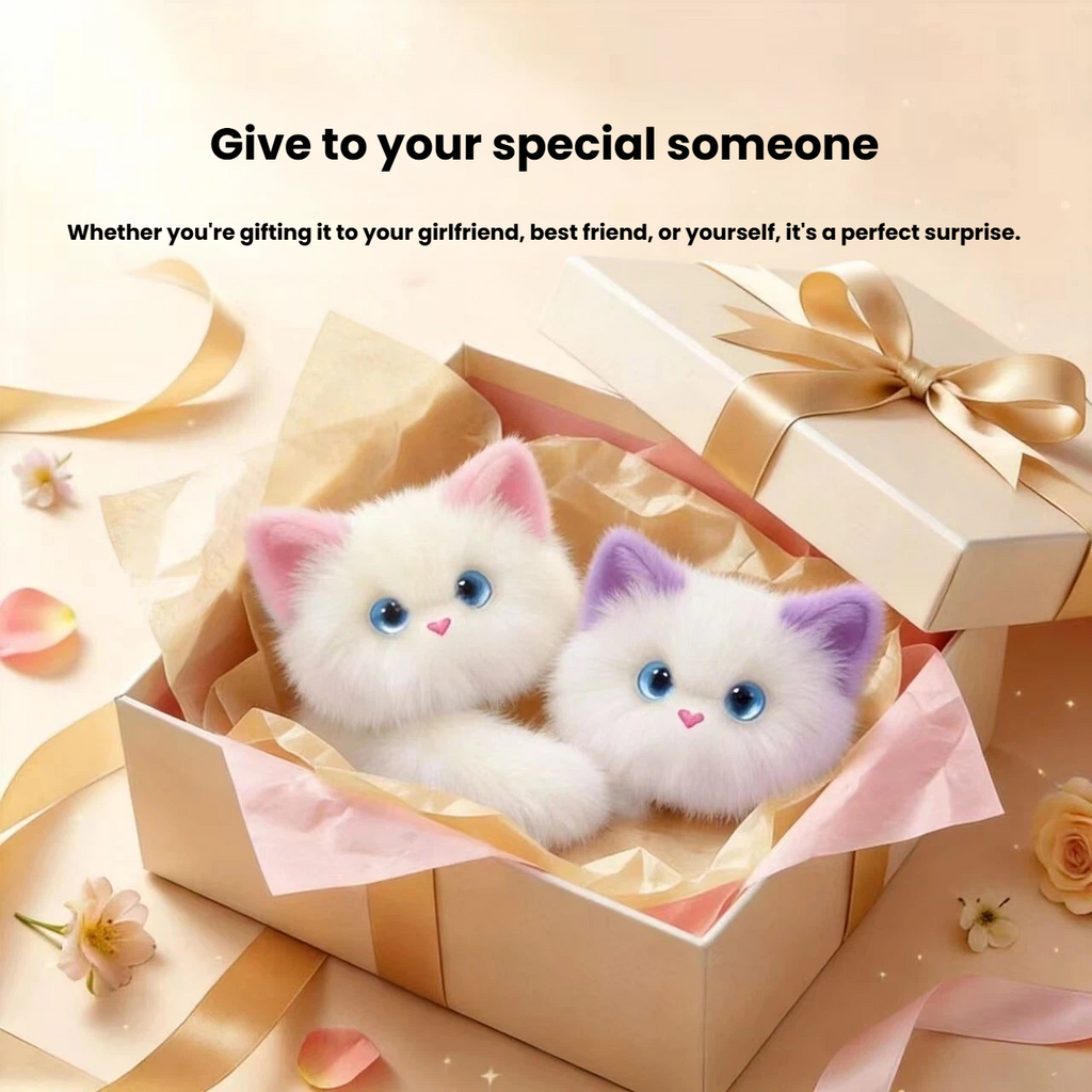 Interactive Electronic Cat Toy — Talking Plush Pet Companion