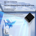 Oscillating Mini Fan — Portable Desk Cooling Fan