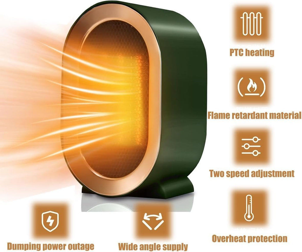 Ceramic heater size reference