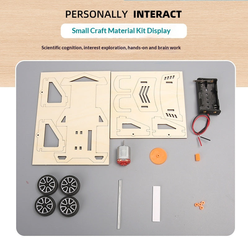 STEM Electric Racing Car Kit — Build-It-Yourself Science Toy