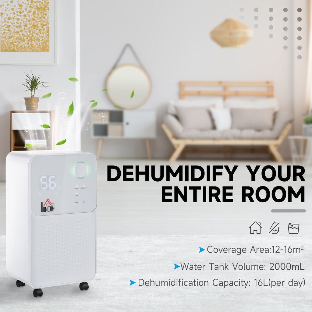 Dehumidifier in a bedroom