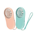 USB Rechargeable Mini Fans Hand-Held Fan Air Cooler Portable Travel 3 Speed
