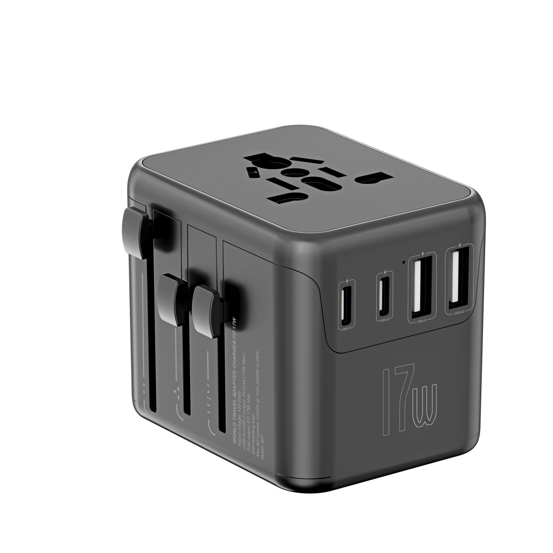 Multifunctional Wireless Travel Plug Adapter
