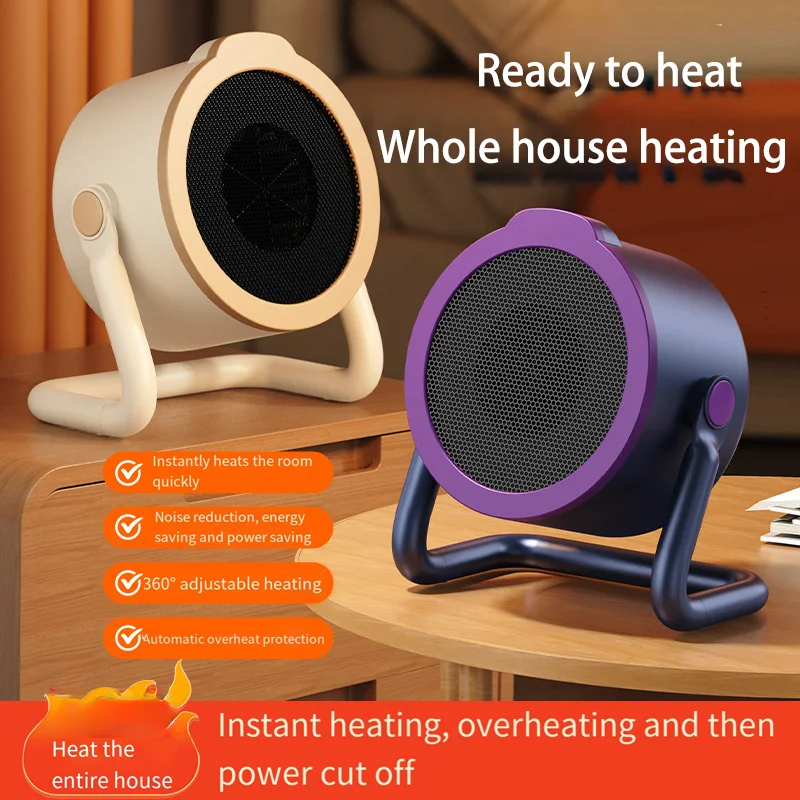 Compact desk heater