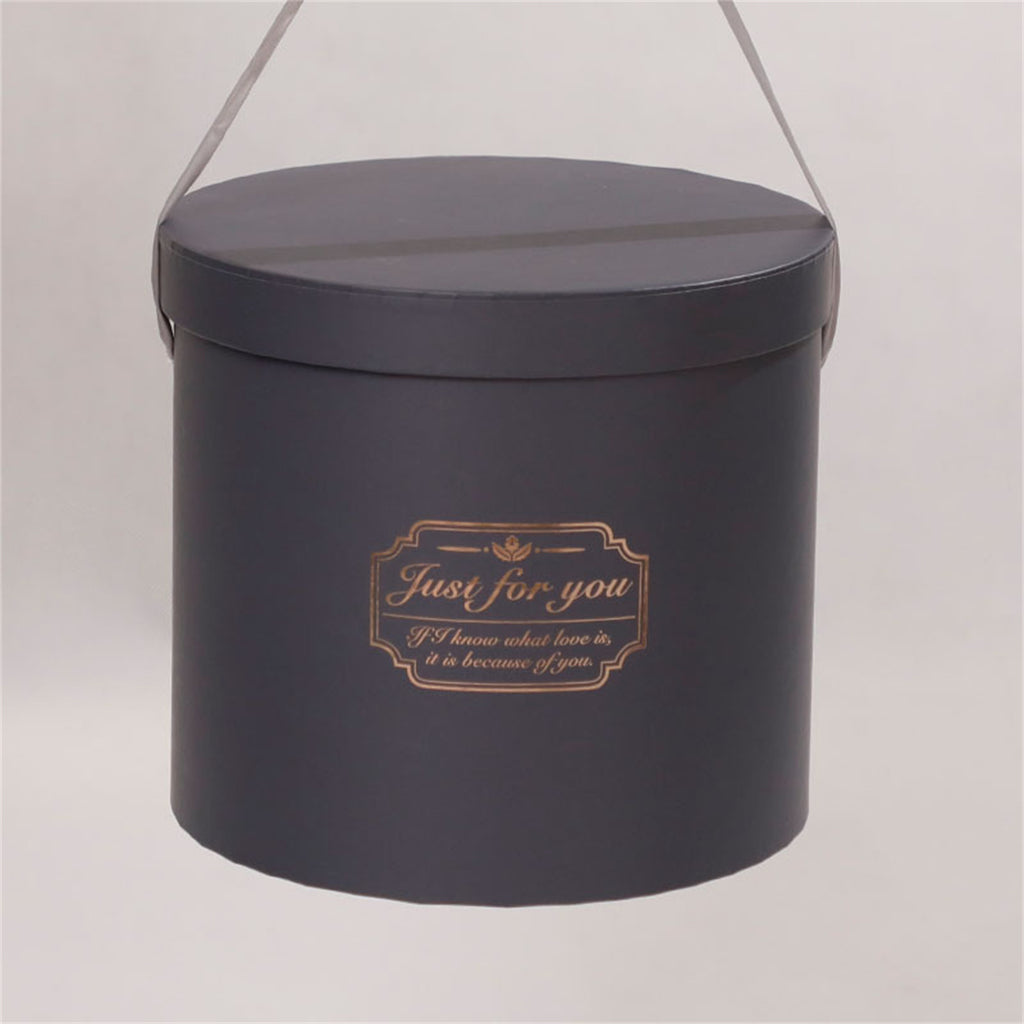 Mini Flower Bucket Gift Box — Small Arrangement Presentation Box