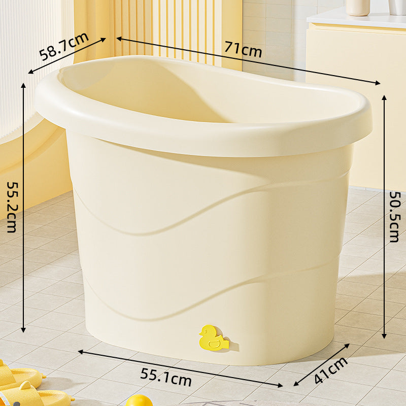 Baby Bath Tub — Non-Slip Newborn & Toddler Bathing Tub