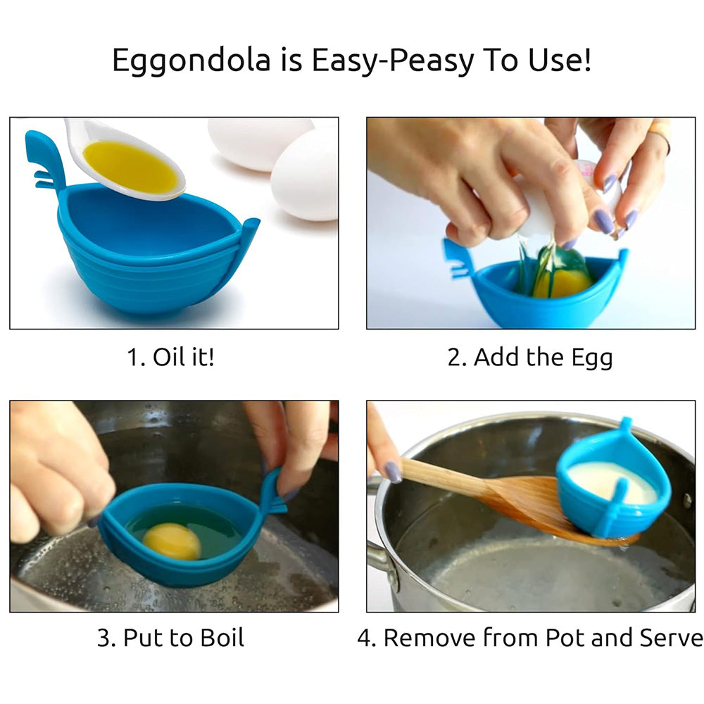 Silicone Egg Poacher Cups — Perfect Poached Eggs Without the Mess