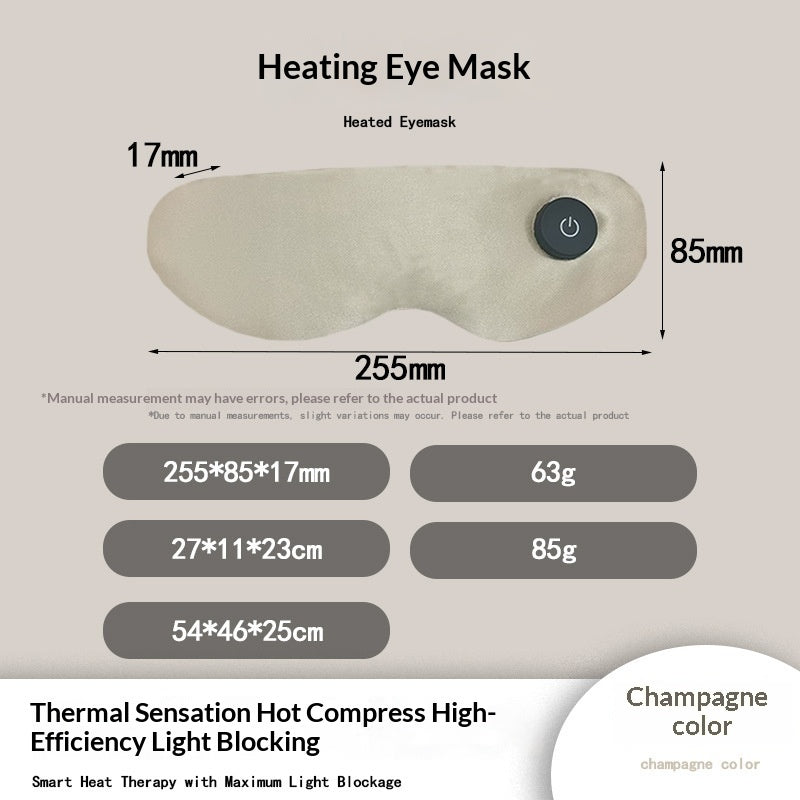 Blackout Sleep Mask — Detachable Light-Blocking Eye Mask