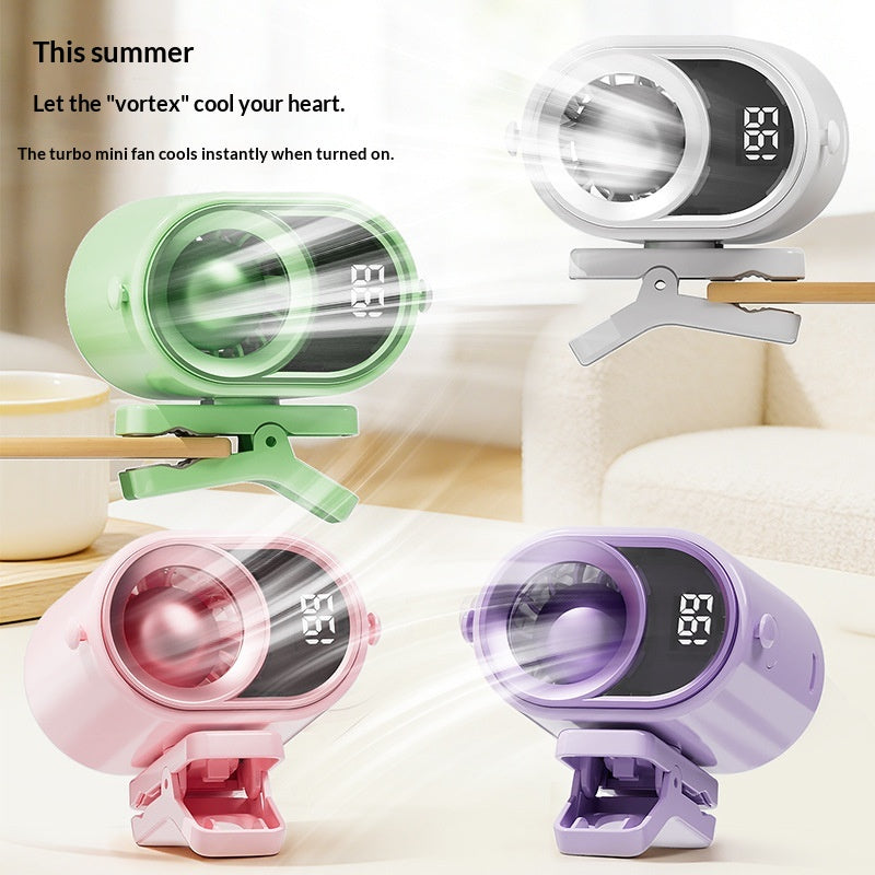 Outdoor USB Fan — Portable Rechargeable Camping Fan