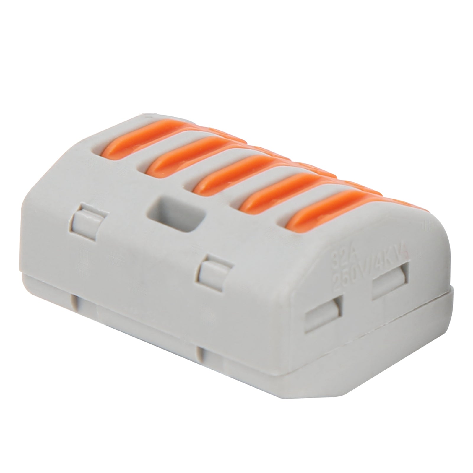 Push-Fit Wire Connectors — 50-Pack Compact Terminal Blocks
