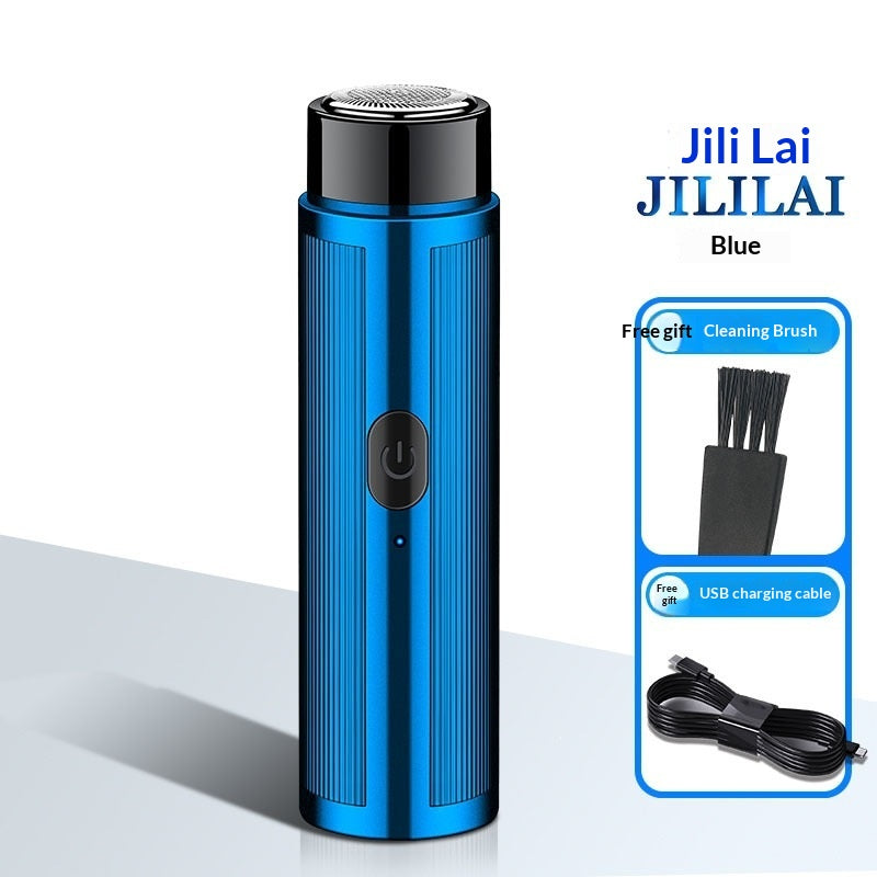 Mini Electric Shaver — Single-Head Pocket Razor