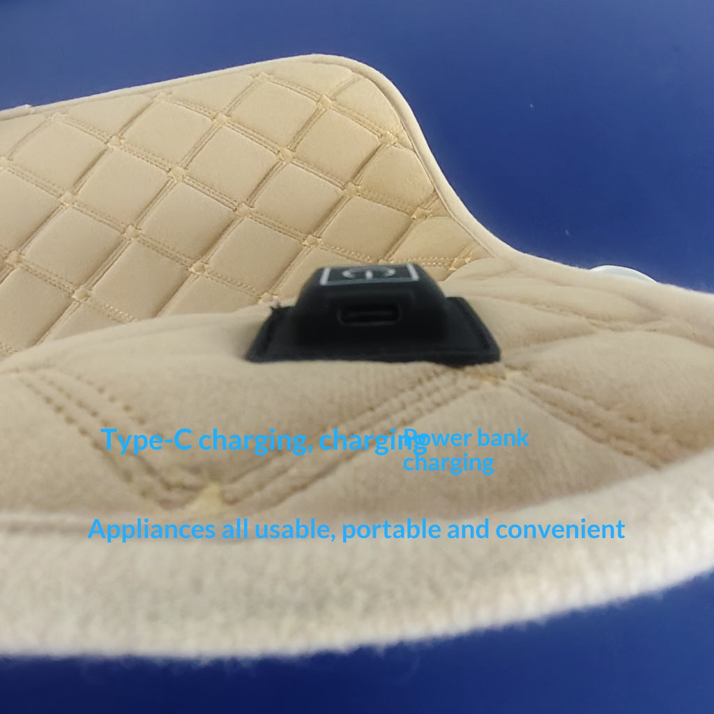 Heated Seat Cushion — For Car, Office Chair & Pet Beds