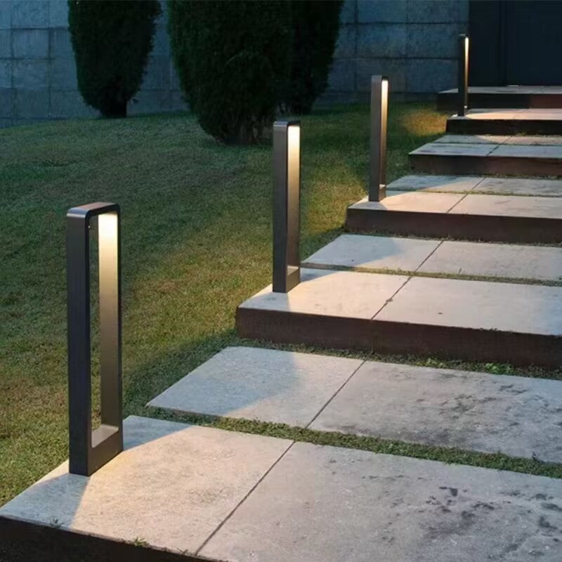 LED Garden Lawn Light — Minimalist Ground-Insert Path Lamp