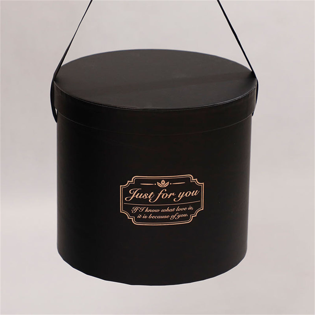 Mini Flower Bucket Gift Box — Small Arrangement Presentation Box