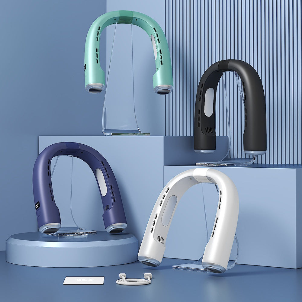 Neck Fan — Hands-Free Portable Personal Cooling