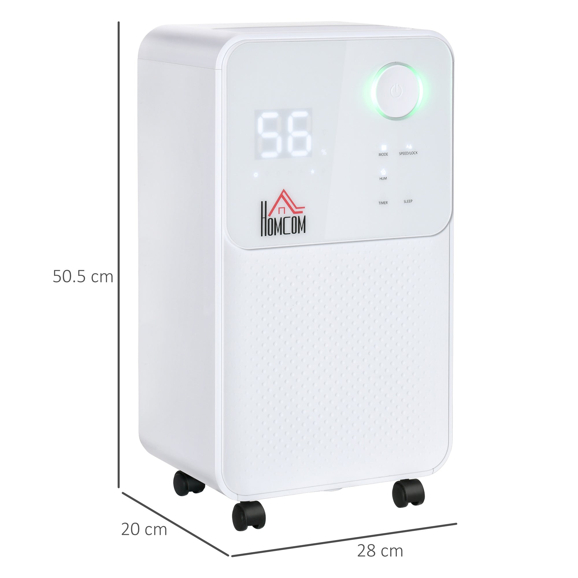 Dehumidifier drying laundry indoors